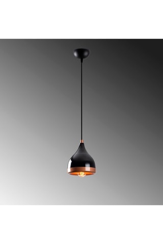 Hanglamp Yildo - Zwart - 100 W