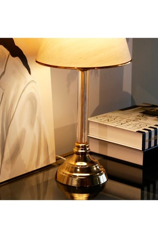 Tafellamp AYD - Goudkleurig - 60 W