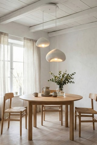 Hanglamp - Wit - 2 x 40 W