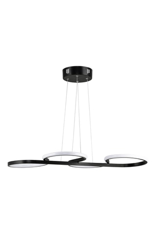 Ledhanglamp Swing -  Zwart - 45 W