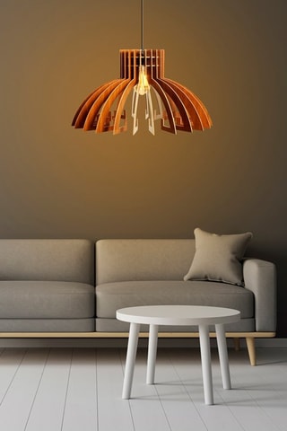 Hanglamp 162 - Naturel en Zwart - 60 W