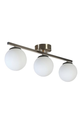 Candeeiro de teto - Cromado - 3 x 40 - 60 W