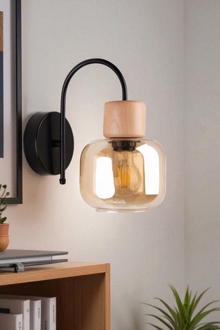 Wandlamp - Zwart - 40 W