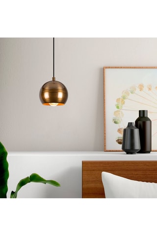 Hanglamp Berceste - Goudkleurig - 100 W