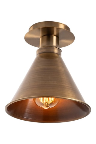 Candeeiro de teto Berceste - Dourado - 100 W