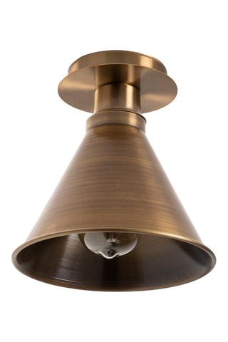 Candeeiro de teto Berceste - Dourado - 100 W