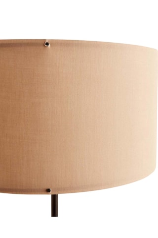 Houten Staanlamp - Naturel en Beige - 60 W