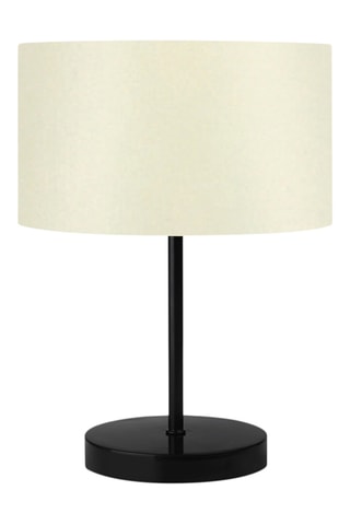 Tafellamp Ayd - Crèmekleurig en Zwart - 60 W