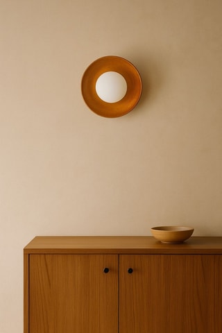 Wandlamp - 10 W - Bruin