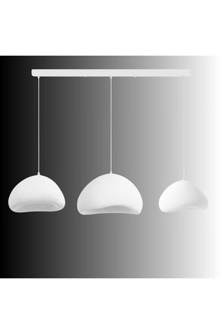 Hanglamp - Wit - 3 x 40 W