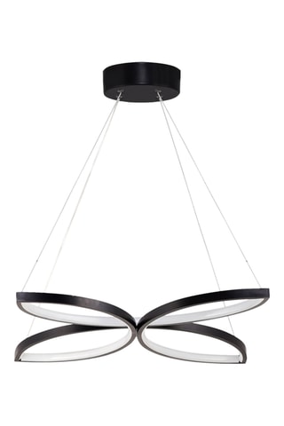 Ledhanglamp Eriphos - Zwart - 40 W