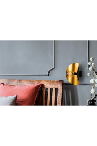 Wandlamp - Goudkleurig - 100 W