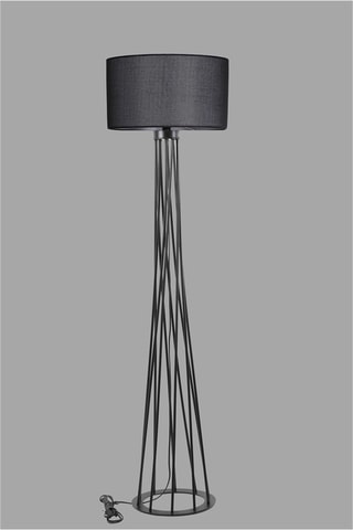 Staanlamp Picasso - Zwart - 60 W
