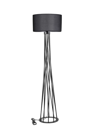 Staanlamp Picasso - Zwart - 60 W