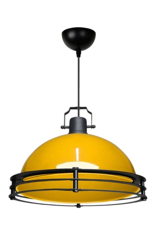 Ledhanglamp Ayd - Geel en Zwart - 15 W