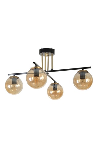 Hanglamp Oslo 4 - Goudkleurig - 4 x 60 W