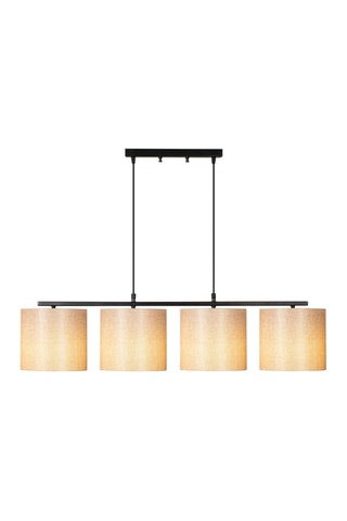 Hanglamp Valiz - Zwart en Crèmekleurig - 4 x 100 W