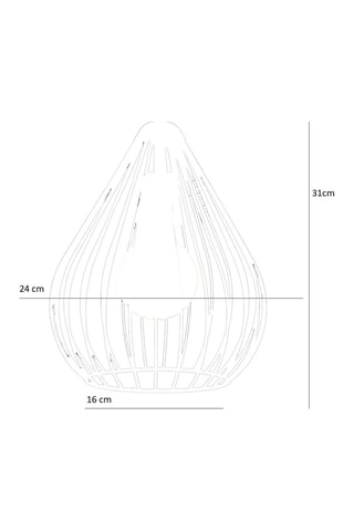 Hanglamp - Wit - 40 W 