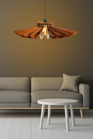 Hanglamp - Lichtbruin - 45-60 W