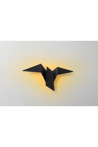 Ledwandlamp Pacali - Zwart - 1 W