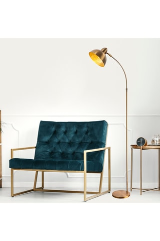 Houten Staanlamp - Zwart - 15 W