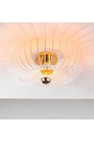 Candeeiro de teto Aspendos Branco