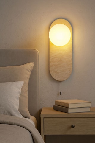 Wandlamp - Beige - 10 W