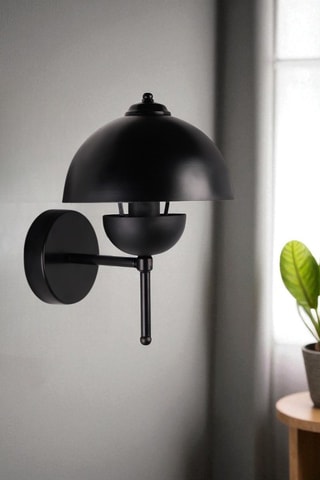 Wandlamp - Zwart - 40 W