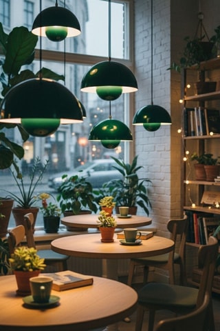 Hanglamp - Groen - 40 W