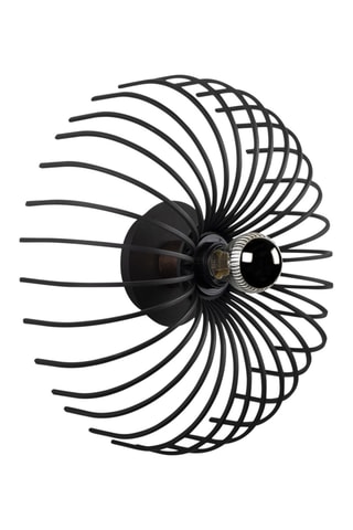 Wandlamp Aspendos - Zwart - 100 W