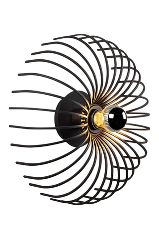 Wandlamp Aspendos - Zwart - 100 W