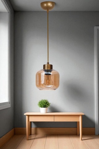 Hanglamp - Goudkleurig - 40 W