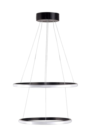 Ledhanglamp - Zwart - 2 x 40-60 W