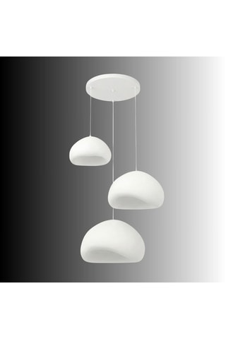 Hanglamp - Wit - 3 x 40 W