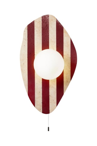 Travertijn Wandlamp - Beige