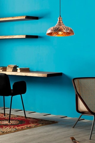 Hanglamp Saglam  - Koperkleurig - 40 W