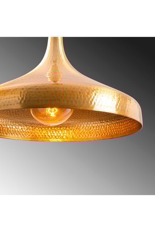 Hanglamp Tattoo - Goudkleurig - 40 W