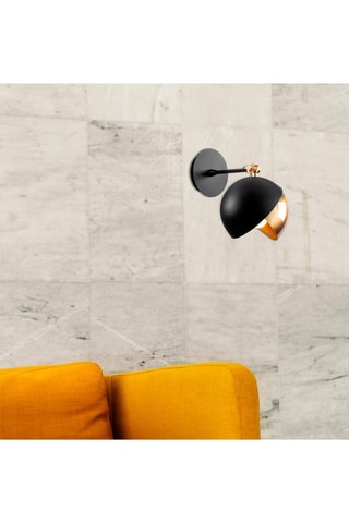 Wandlamp Berceste - Zwart - 40 W