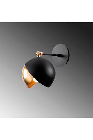 Wandlamp Berceste - Zwart - 40 W