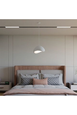 Verstelbare hanglamp - Wit - 40 W