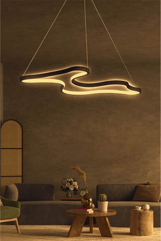 Hanglamp LED - Zwart - 40-60 W