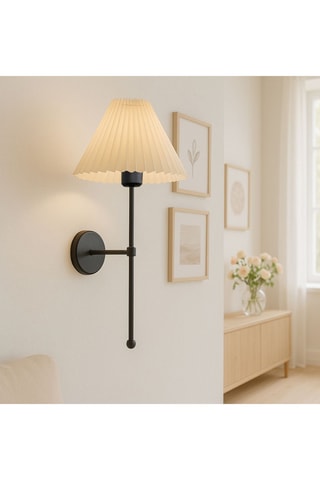 Wandlamp - Wit en Zwart - 40 W