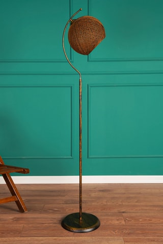 Staanlamp - Koperkleurig - 45 tot 60 W - 165 cm