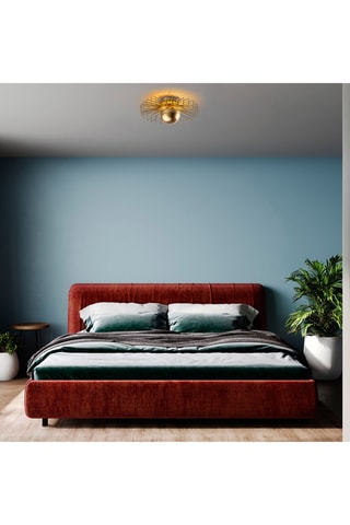 Plafondlamp Kaya - Goudkleurig - 10 W