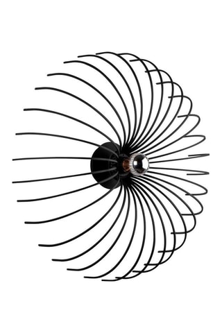 Wandlamp Aspendos - Zwart - 40 W