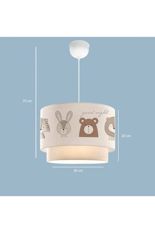 Hanglamp Ayd - Wit - 40 W