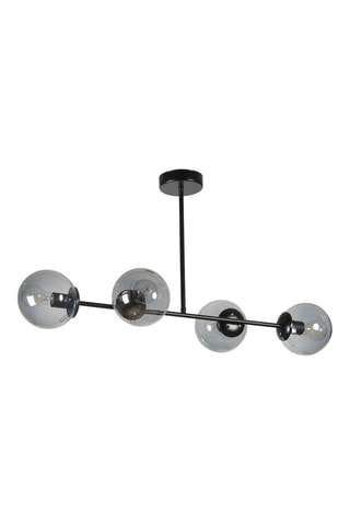 Hanglamp Yeni Favori 4 - Zwart - 4 x 60 W
