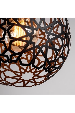 Hanglamp Fellini - Zwart - 100 W