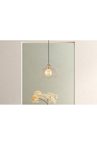 Hanglamp Kozan - Goudkleurig - 40 W