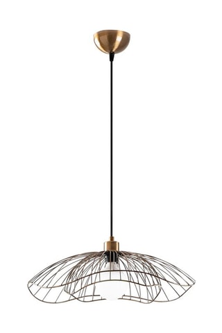 Hanglamp Farac - Goudkleurig - 60 W